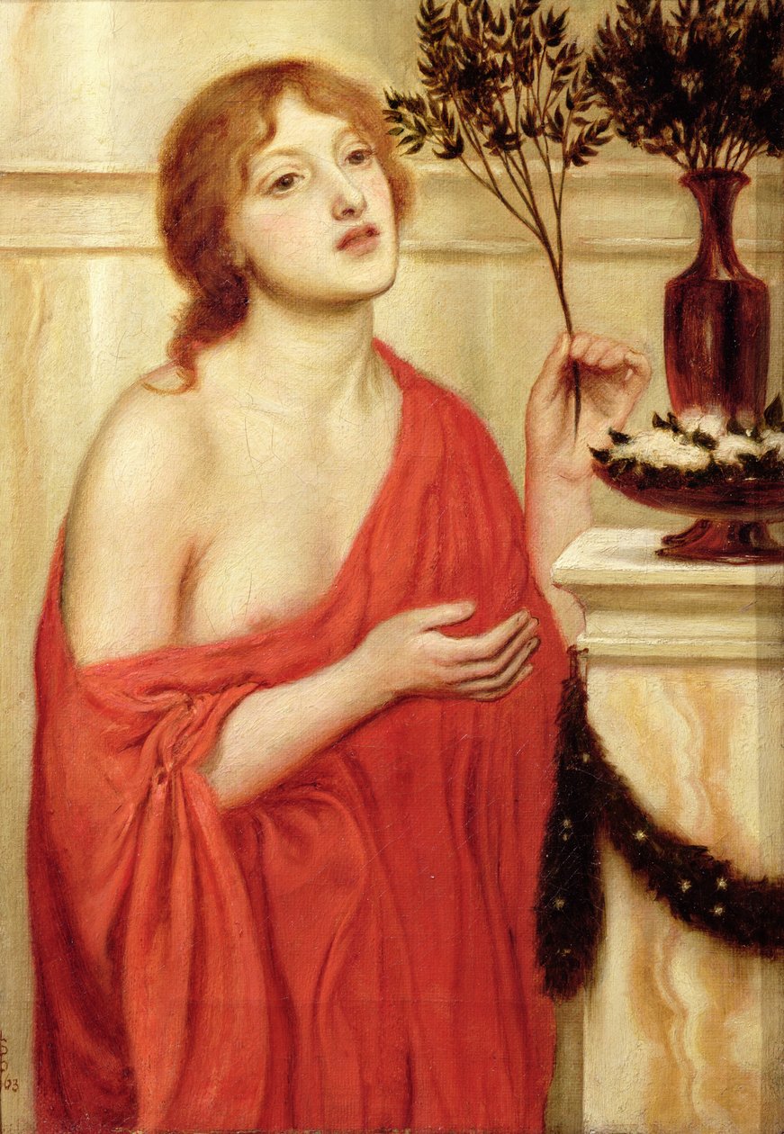 Nel Tempio di Venere, 1863 da Simeon Solomon