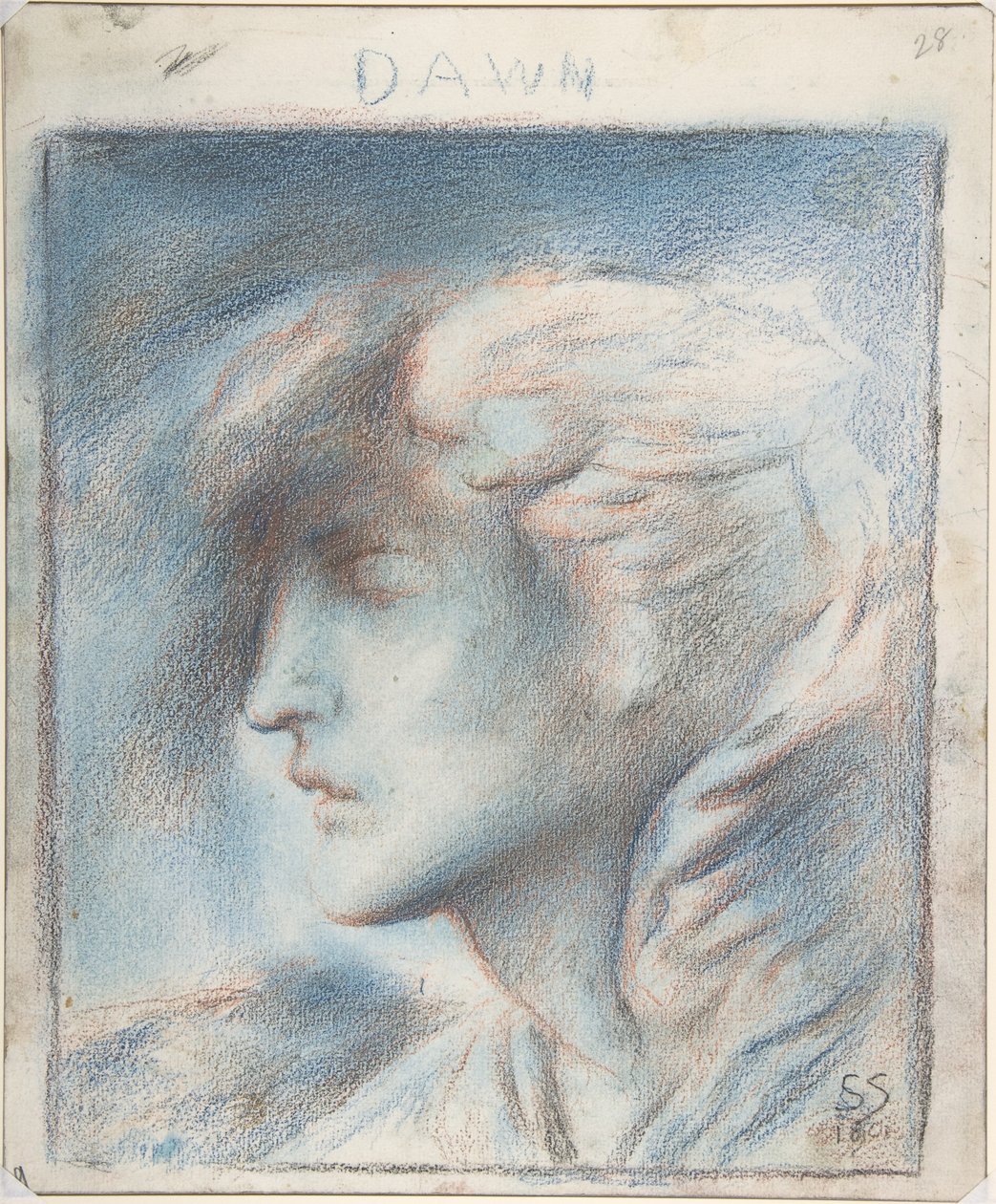 Alba (testa di Hypnos) da Simeon Solomon