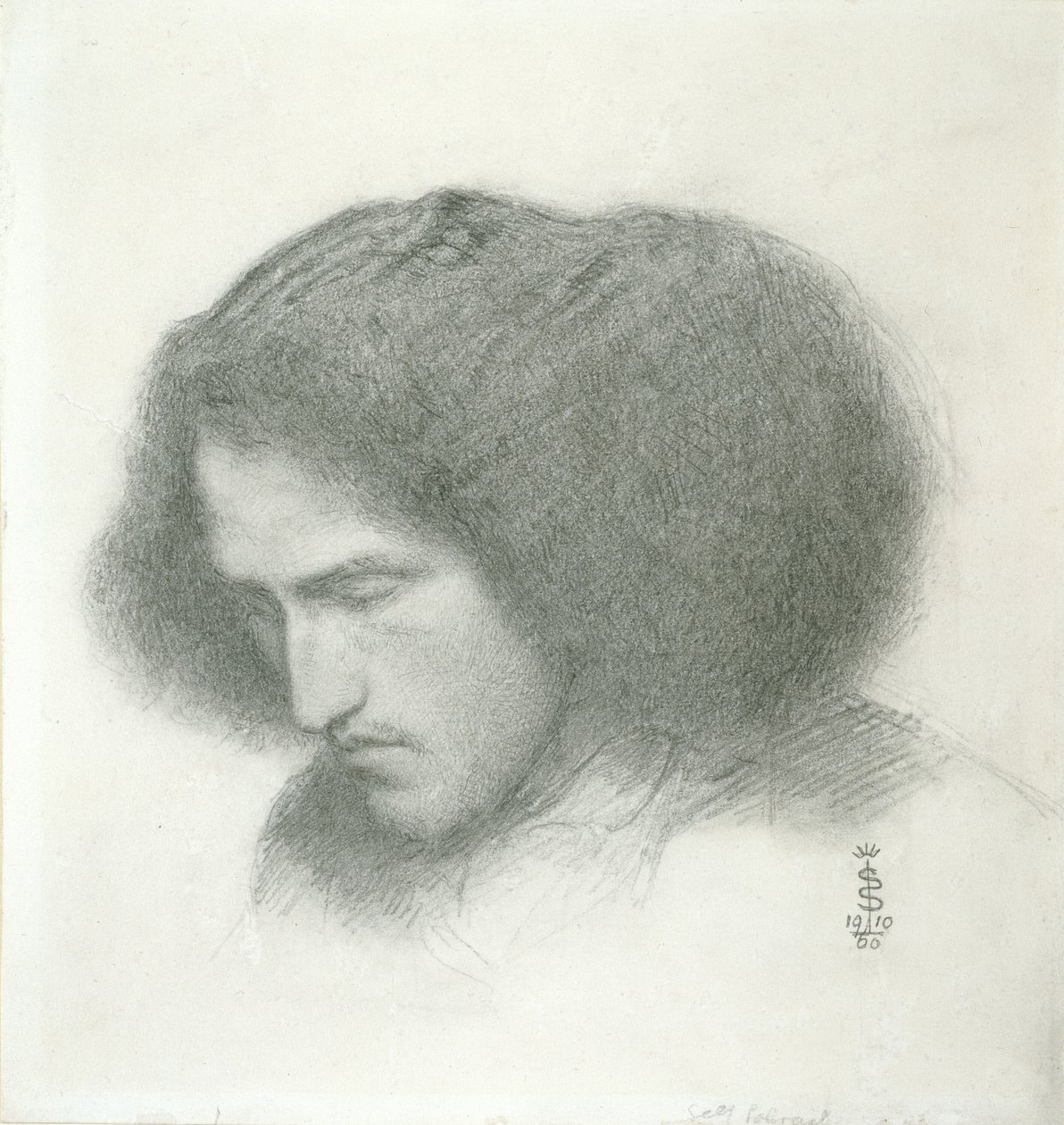 Autoritratto da Simeon Solomon