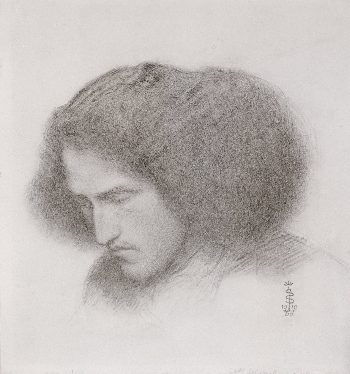 Autoritratto da Simeon Solomon