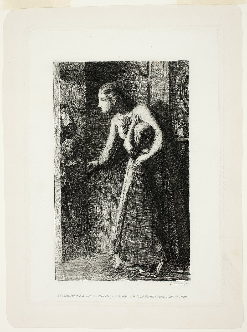 La casa stregata da Simeon Solomon