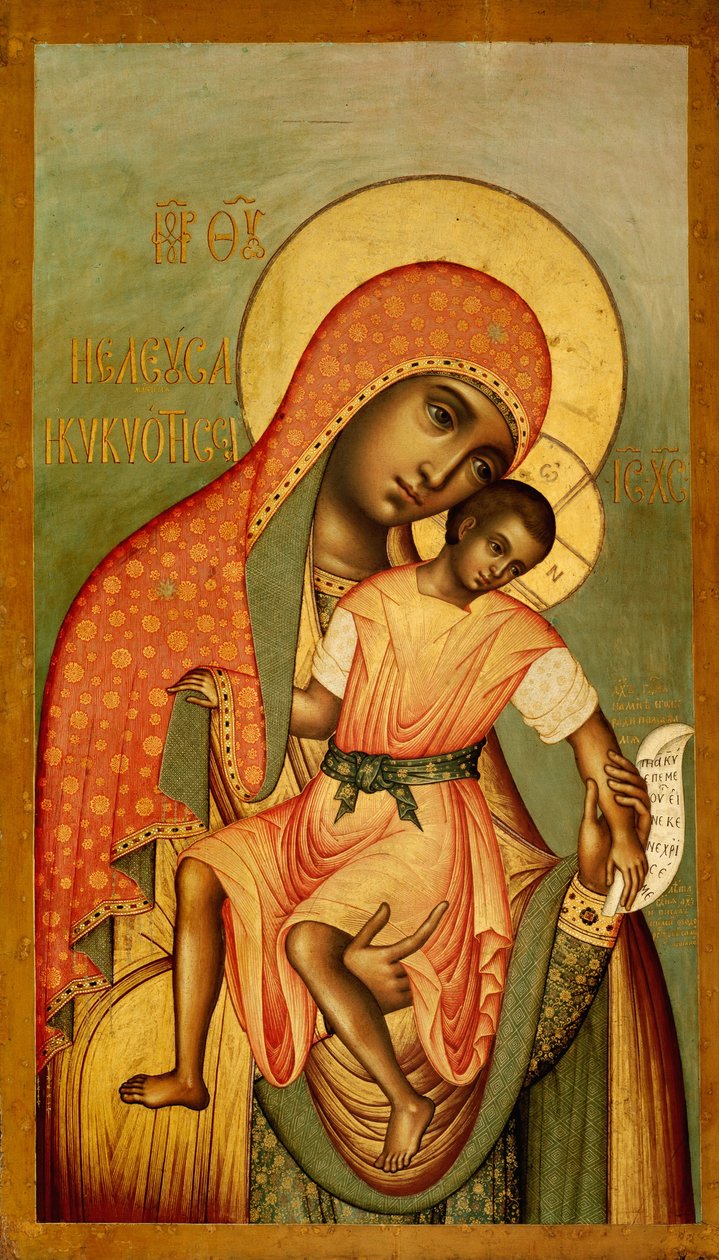 Vergine Eleousa di Kykkos da Simon Ushakov