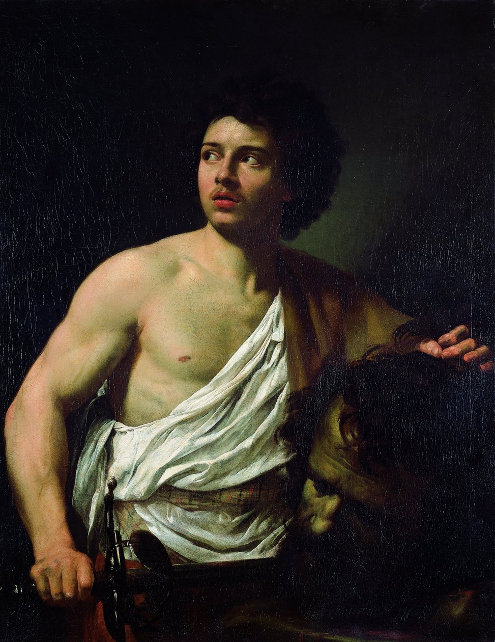 Davide con la testa di Golia da Simon Vouet