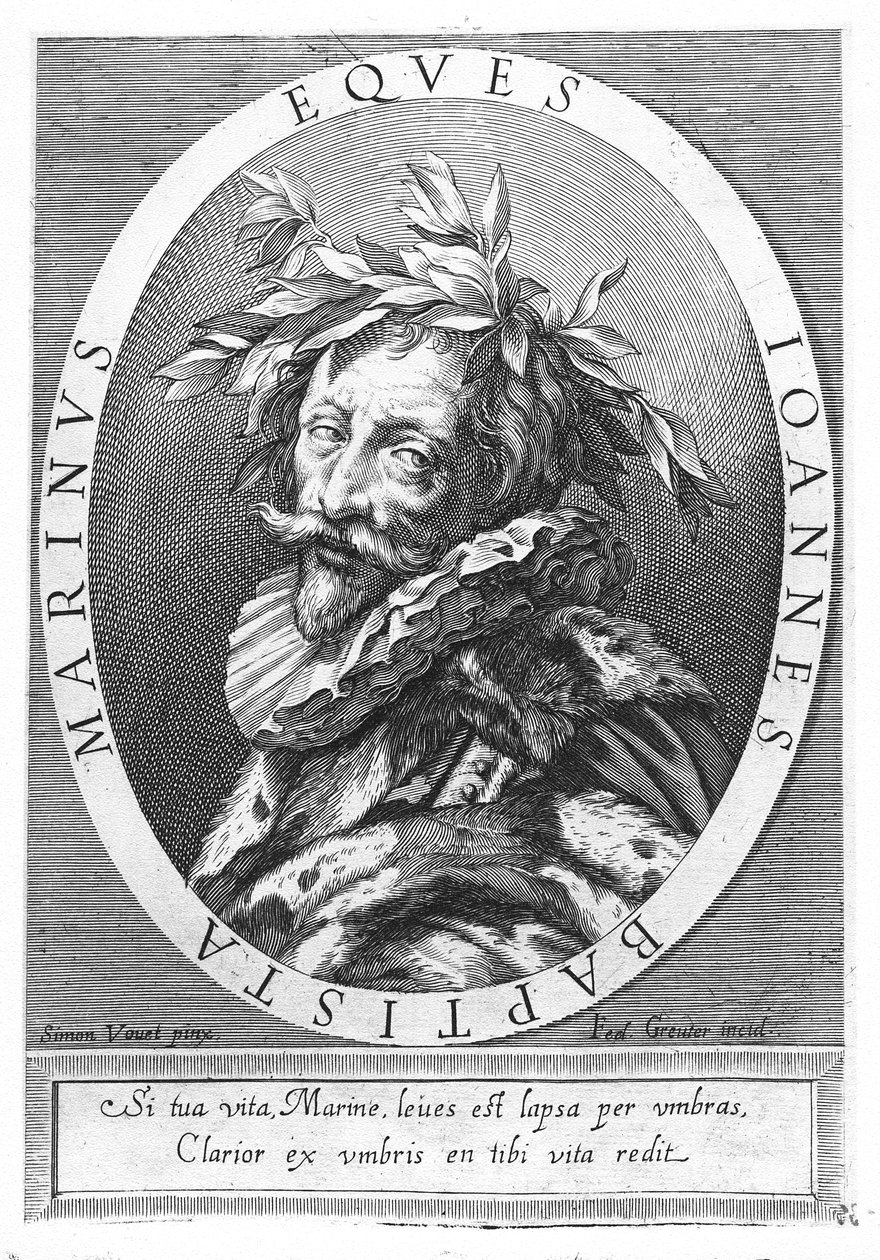 Giambattista Marino da Simon Vouet