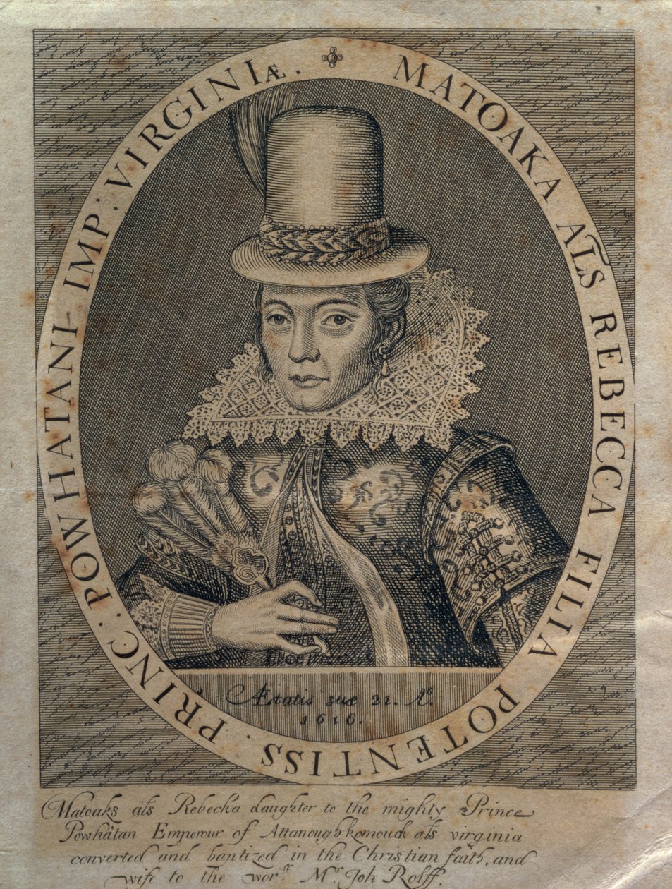 Pocahontas da Simon de Passe
