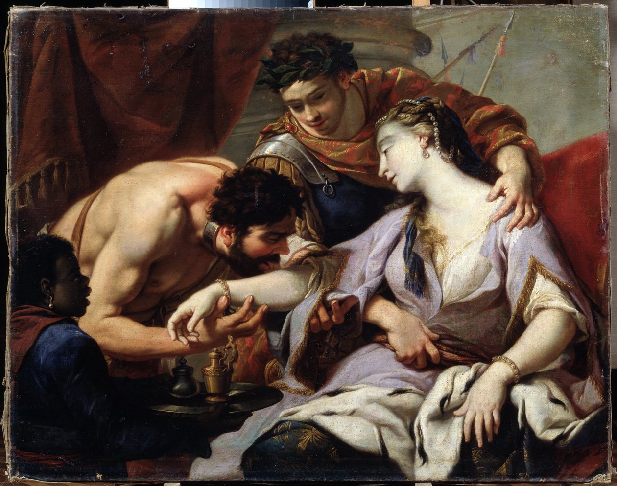 Regina e schiava da Simon (circle of) Vouet