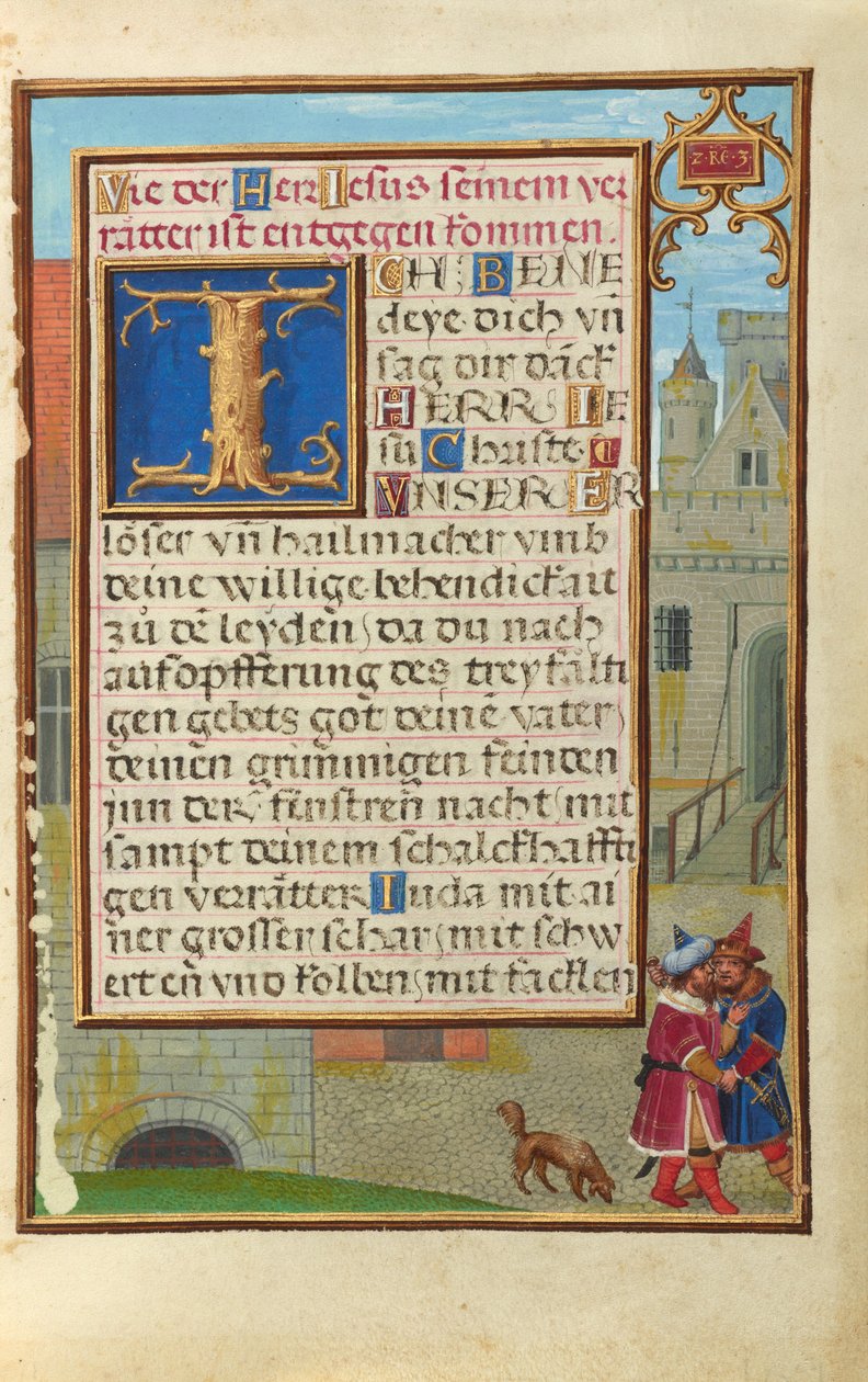 Rand mit Joab, der Abner ersticht da Simon Bening