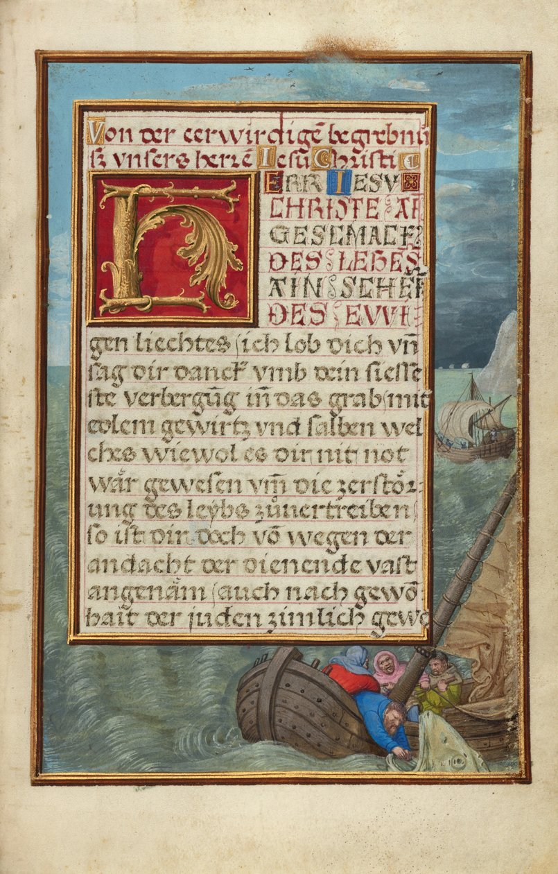 Rand mit Jona ins Meer geworfen da Simon Bening