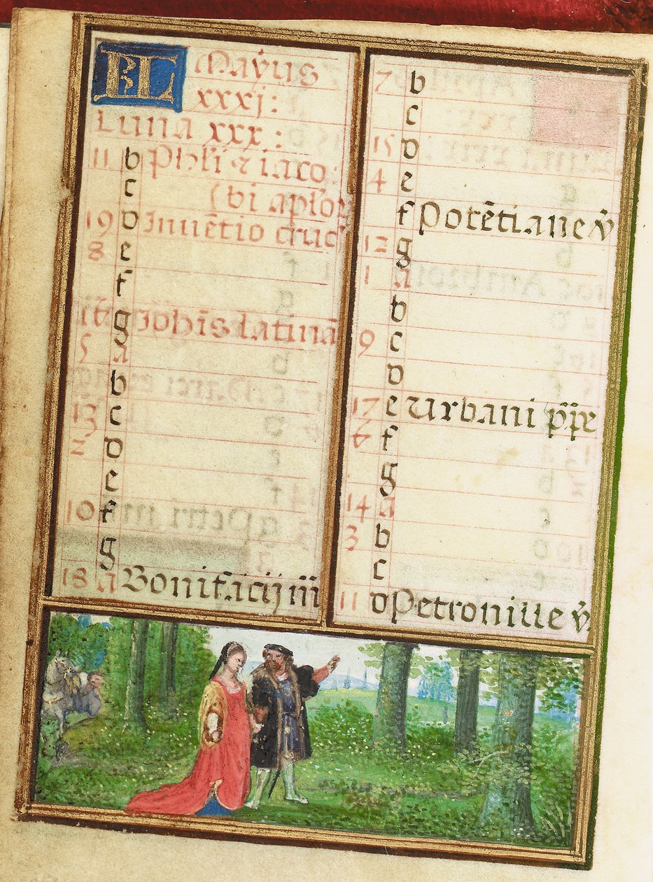 Foglio da un libro d