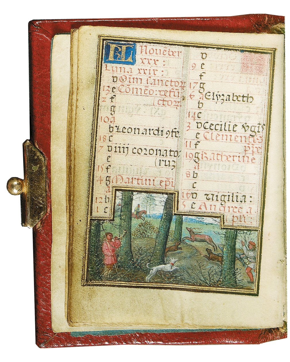 Folio da un libro d