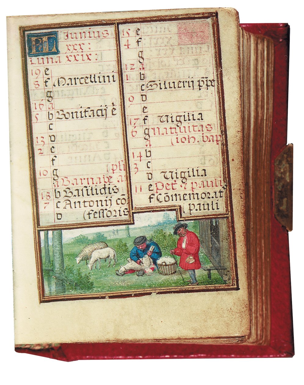 Folio da un libro d