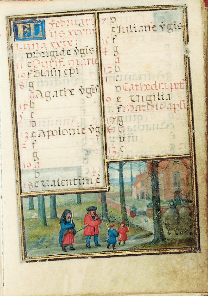 Foglio da un libro d