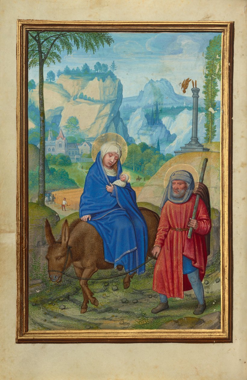 Die Flucht nach Ägypten da Simon Bening