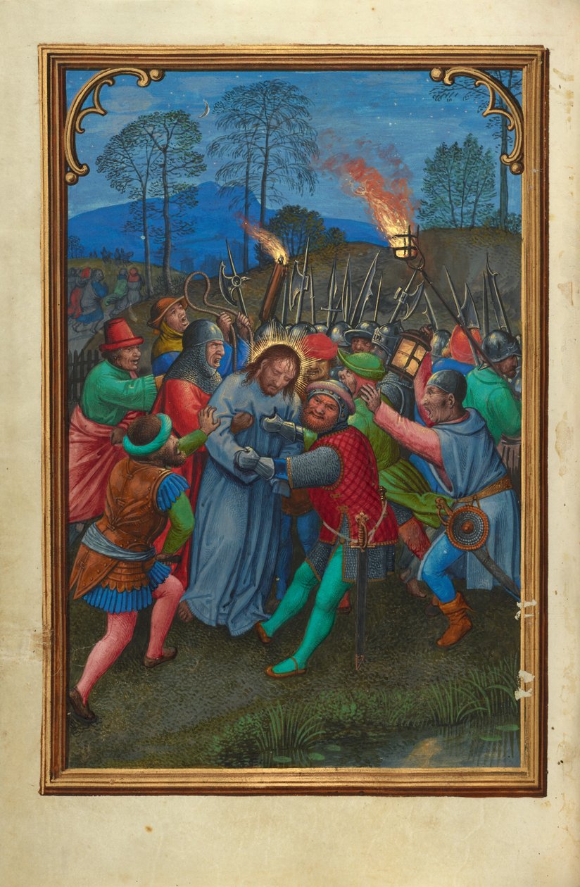 Die Flucht der Apostel da Simon Bening