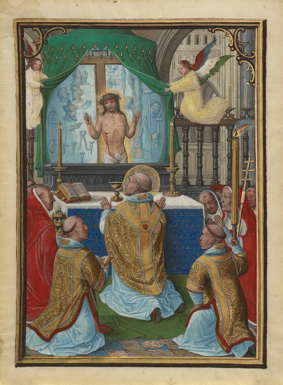 Die Messe des Heiligen Gregor da Simon Bening
