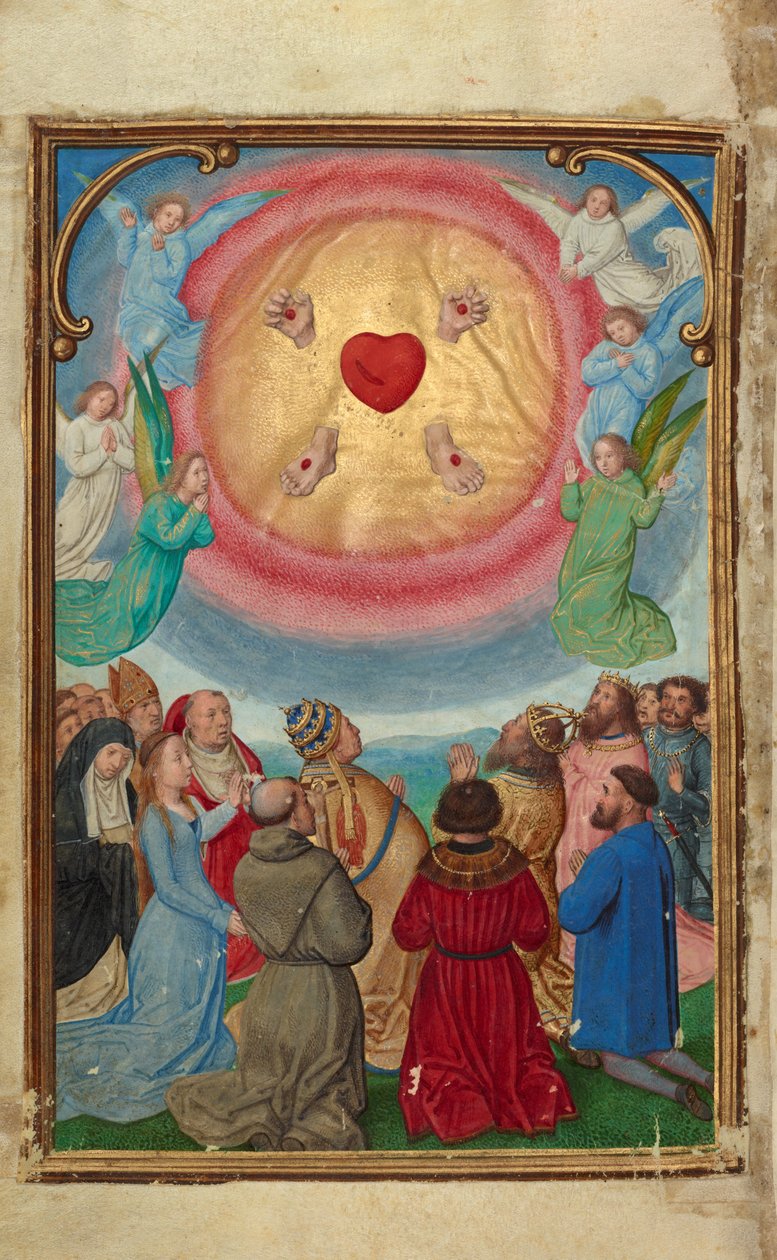 Die Verehrung der fünf Wunden da Simon Bening