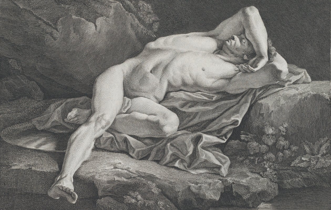 Studio di nudo maschile da Simon Charles Miger