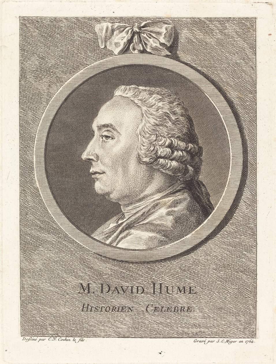 M. David Hume da Simon Charles Miger after Charles Nicolas Cochin II