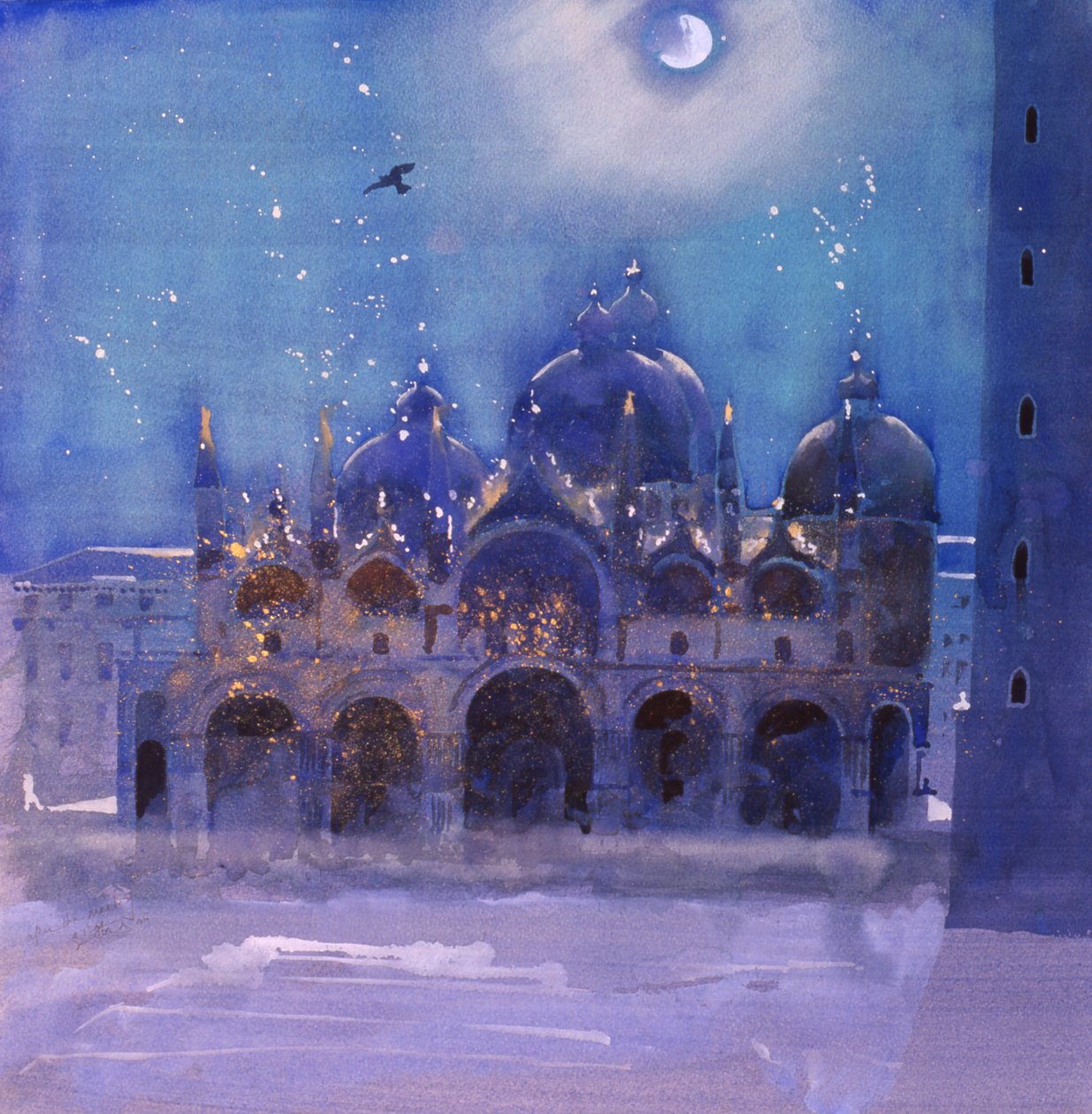 Dopo la riunione, 2006 (acquerello su carta) da Simon Fletcher