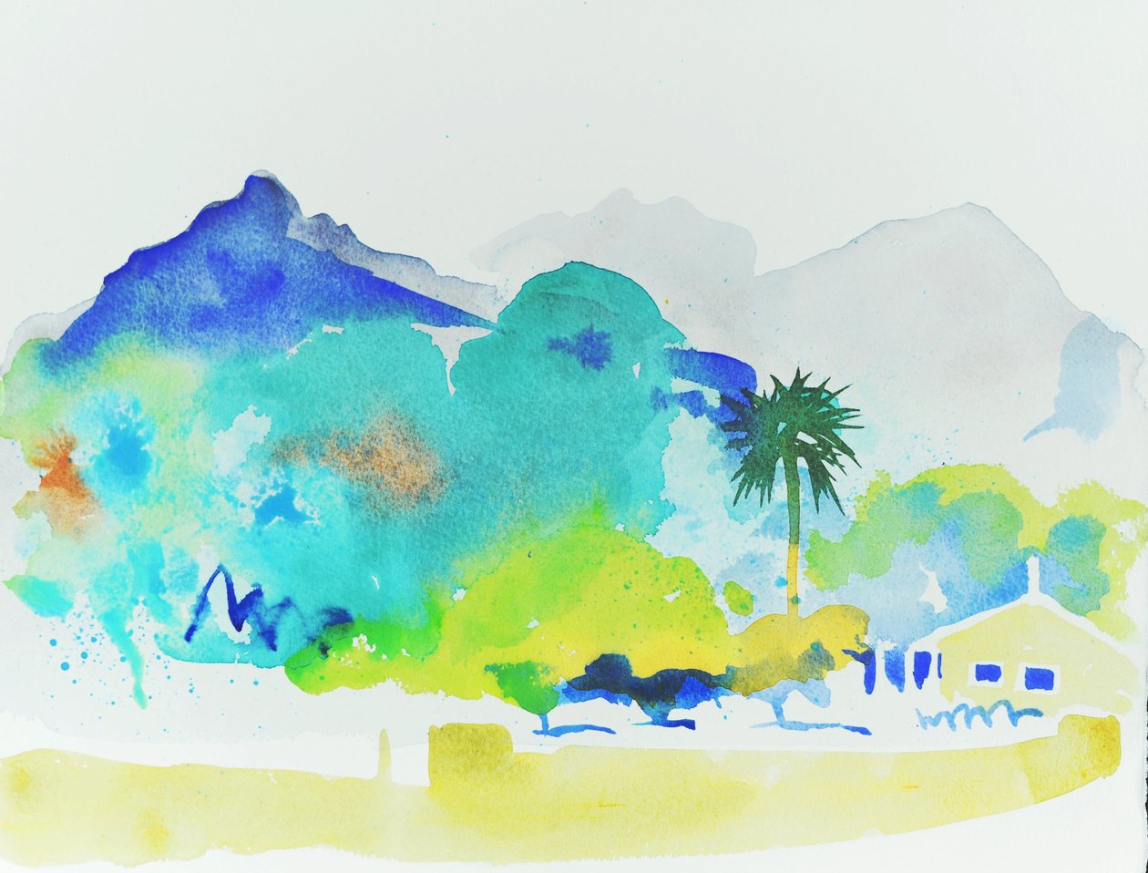 Strada per Soller, 2015 (colore dell