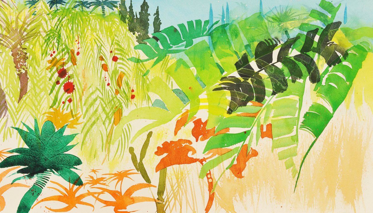 Giardino tropicale, Mogador, 2016 (medium a base d