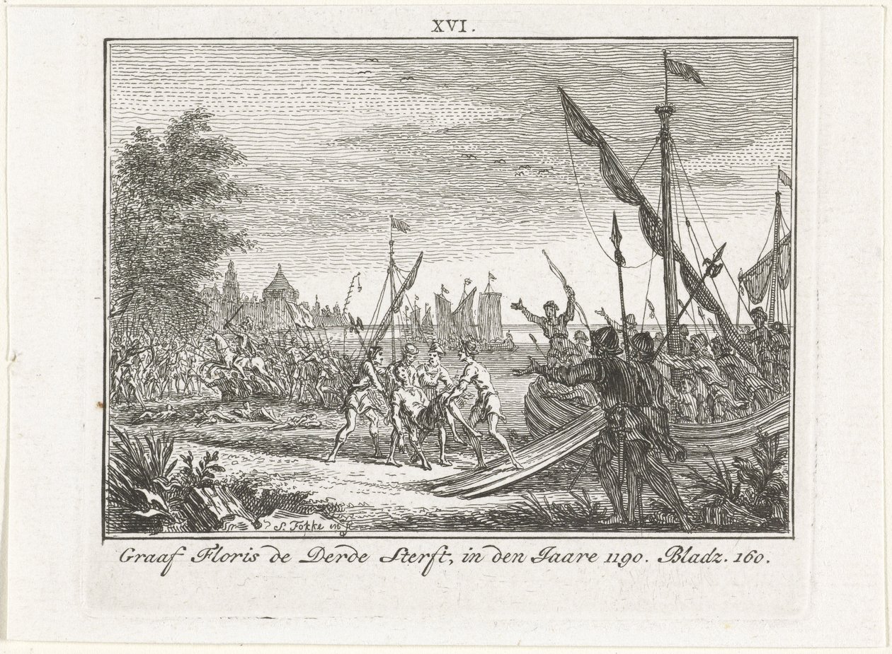 La morte di Floris III d