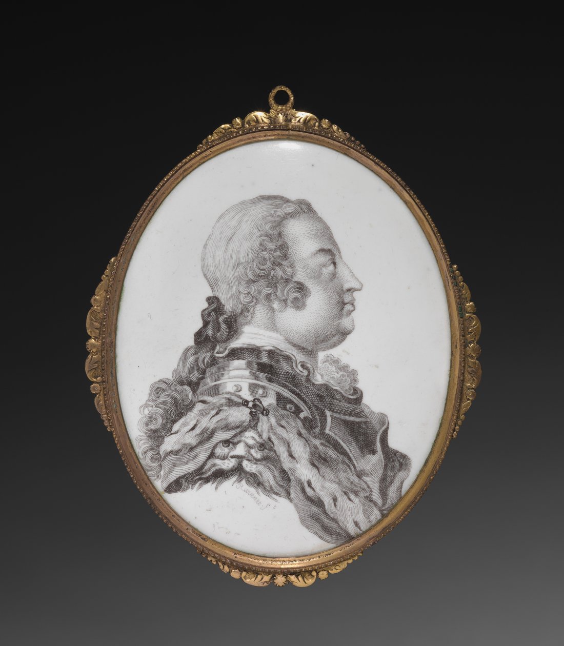 Placca ovale, Duca di Cumberland da Simon Francois Ravenet