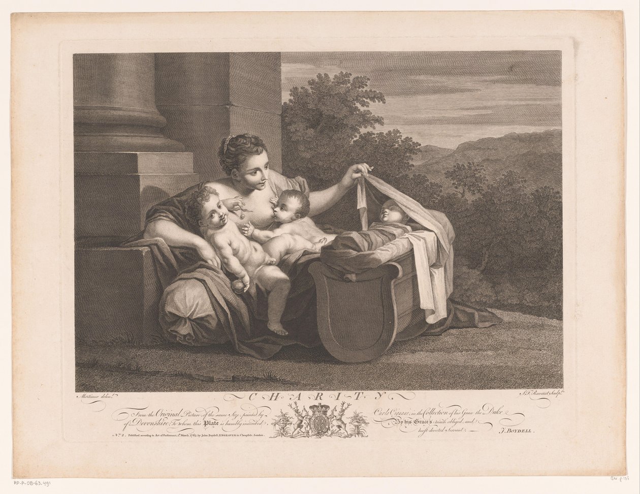 Carità da Simon François Ravenet (le vieux)