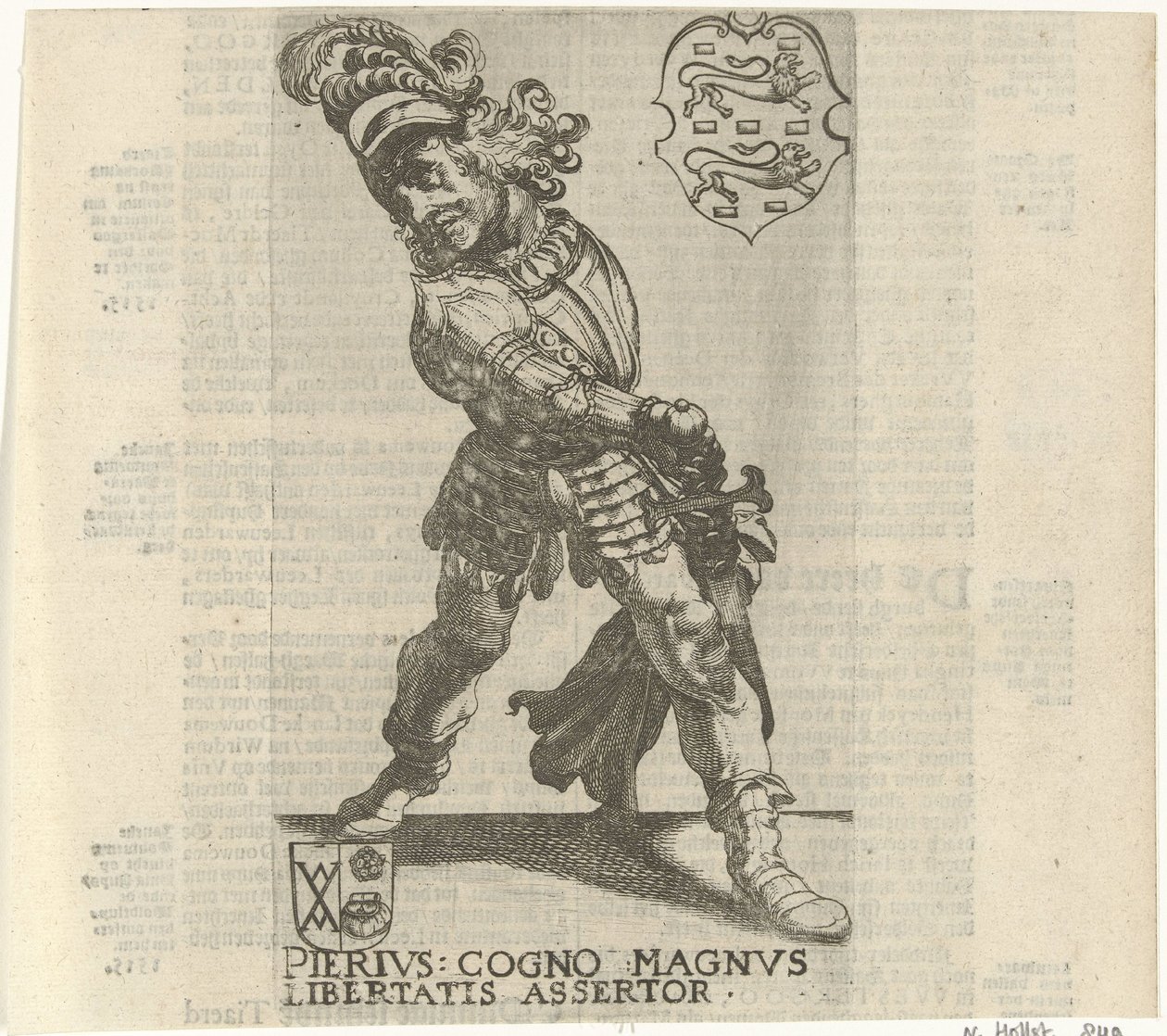 Grote Pier (Grutte Pier) da Simon Frisius