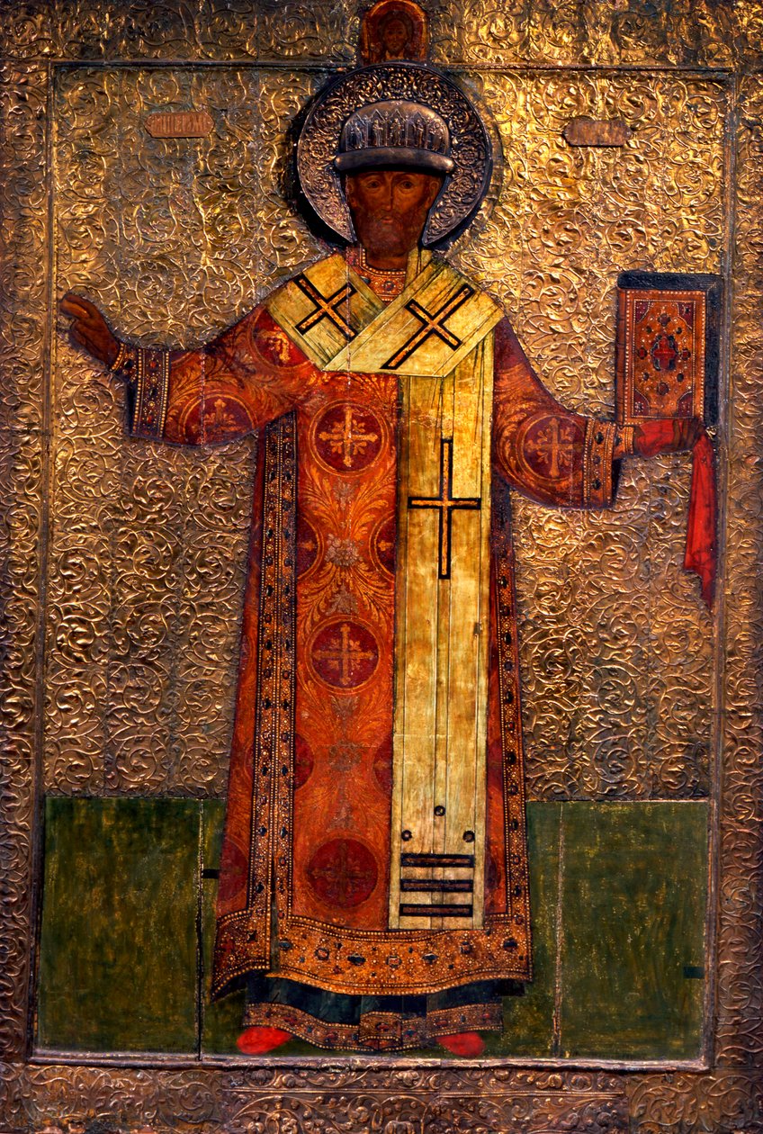 San Filippo, Metropolita di Mosca da Simon Fyodorovich Ushakov