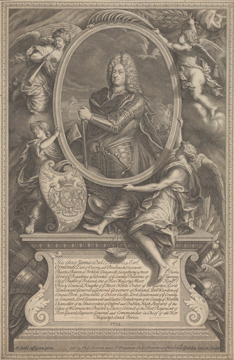 Sir James Butler, 2° Duca di Ormonde da Simon Gribelin
