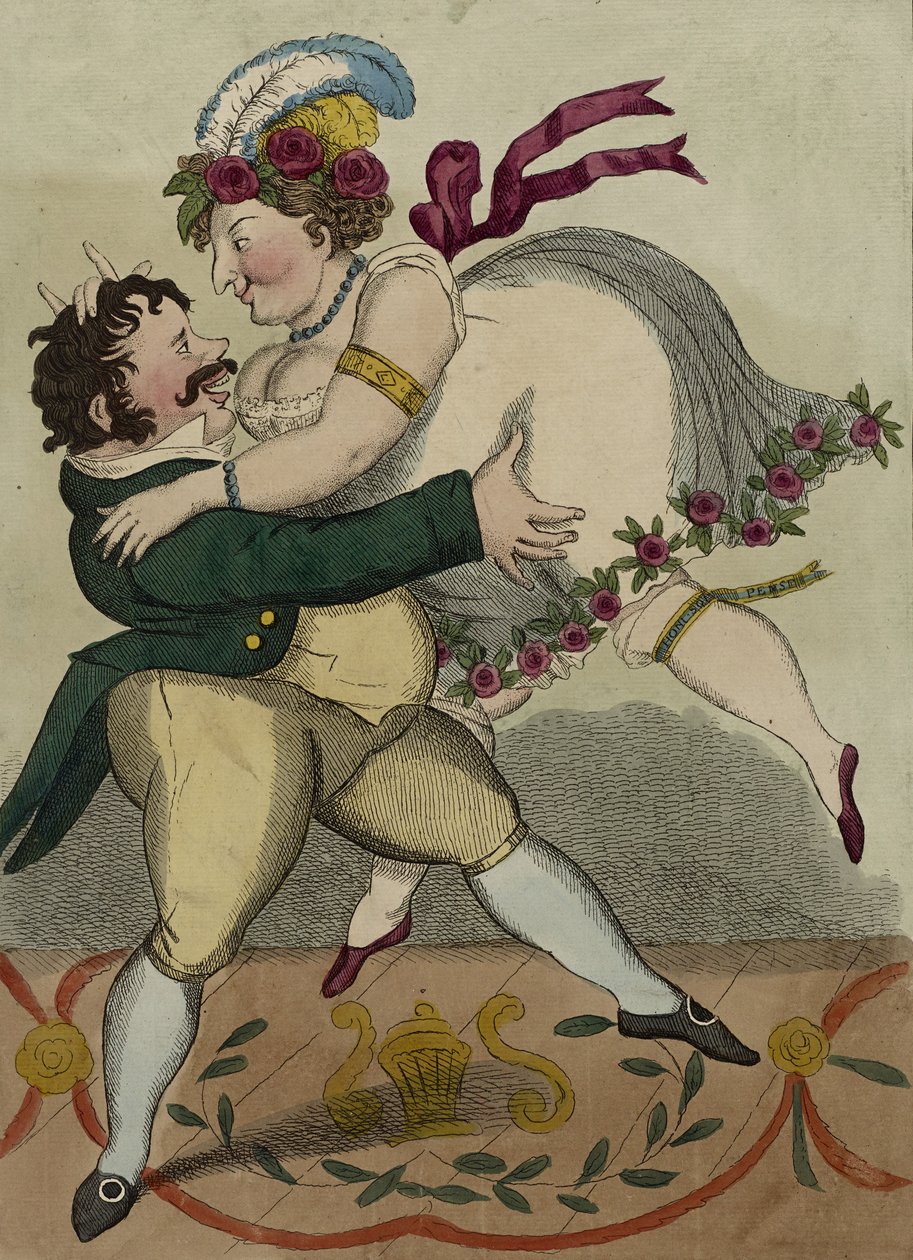 Il nuovo valzer tedesco, c.1818 da Simon Hehl