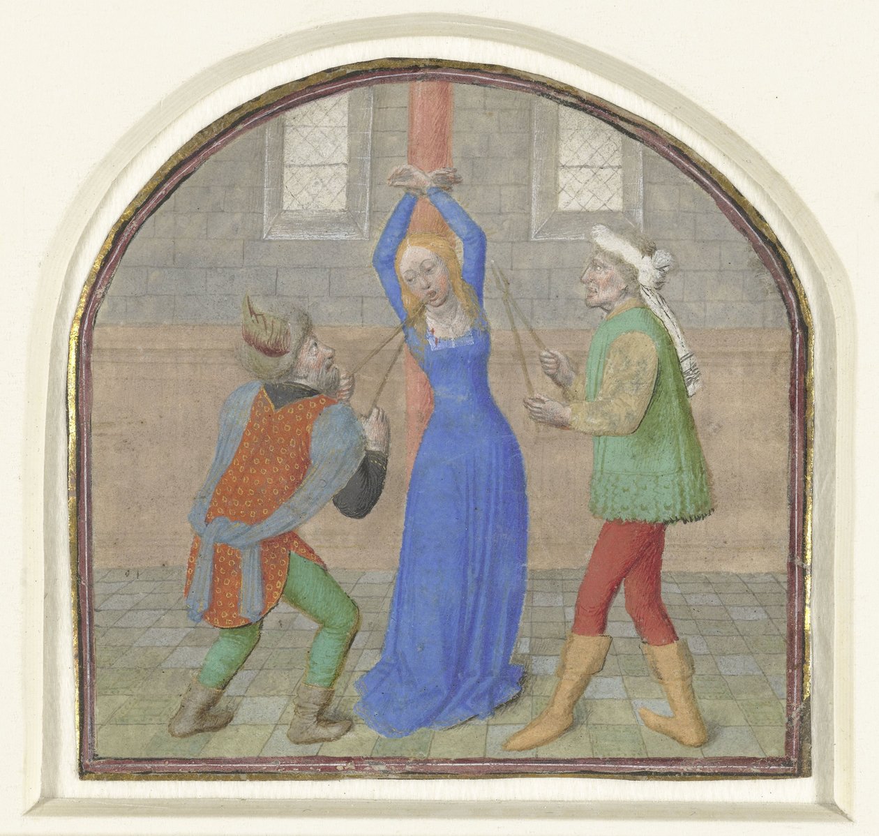 Il martirio di S. Apollonia da Simon Marmion