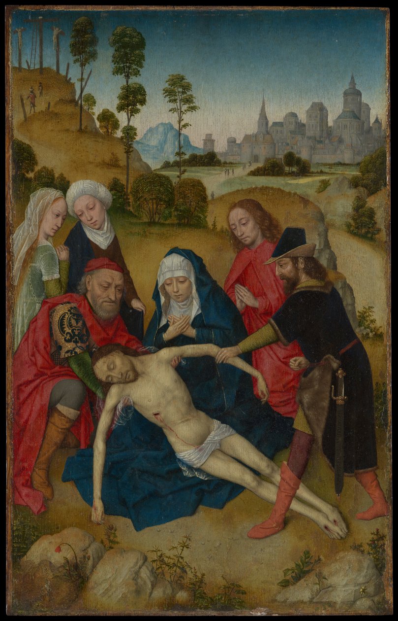 Die Beweinung Christi da Simon Marmion