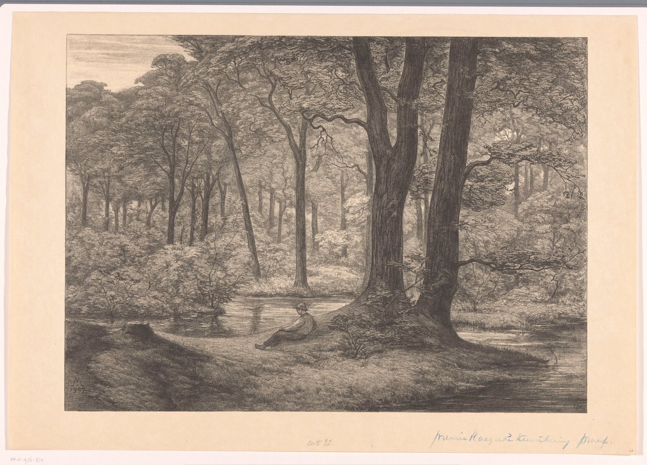 Veduta della Hunnenschans sulla Veluwe da Simon Moulijn