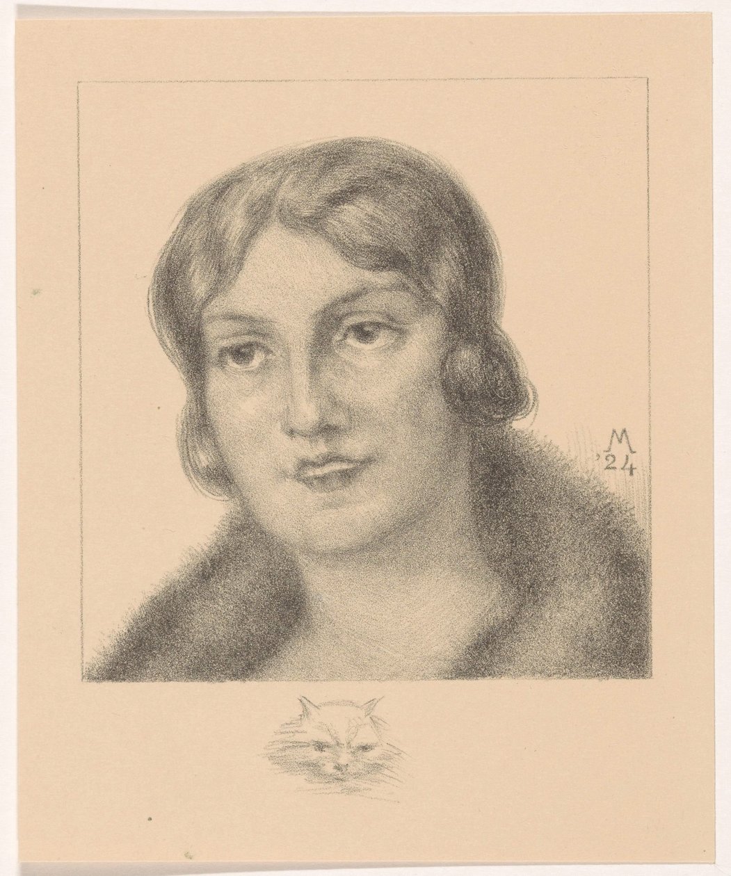 Ritratto di signora van Tienhoven-Hoyack da Simon Moulijn