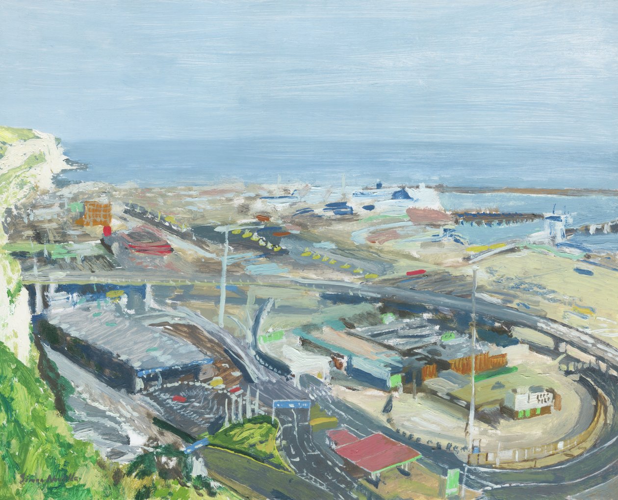 Porto di Dover, 2019 da Simon Neville