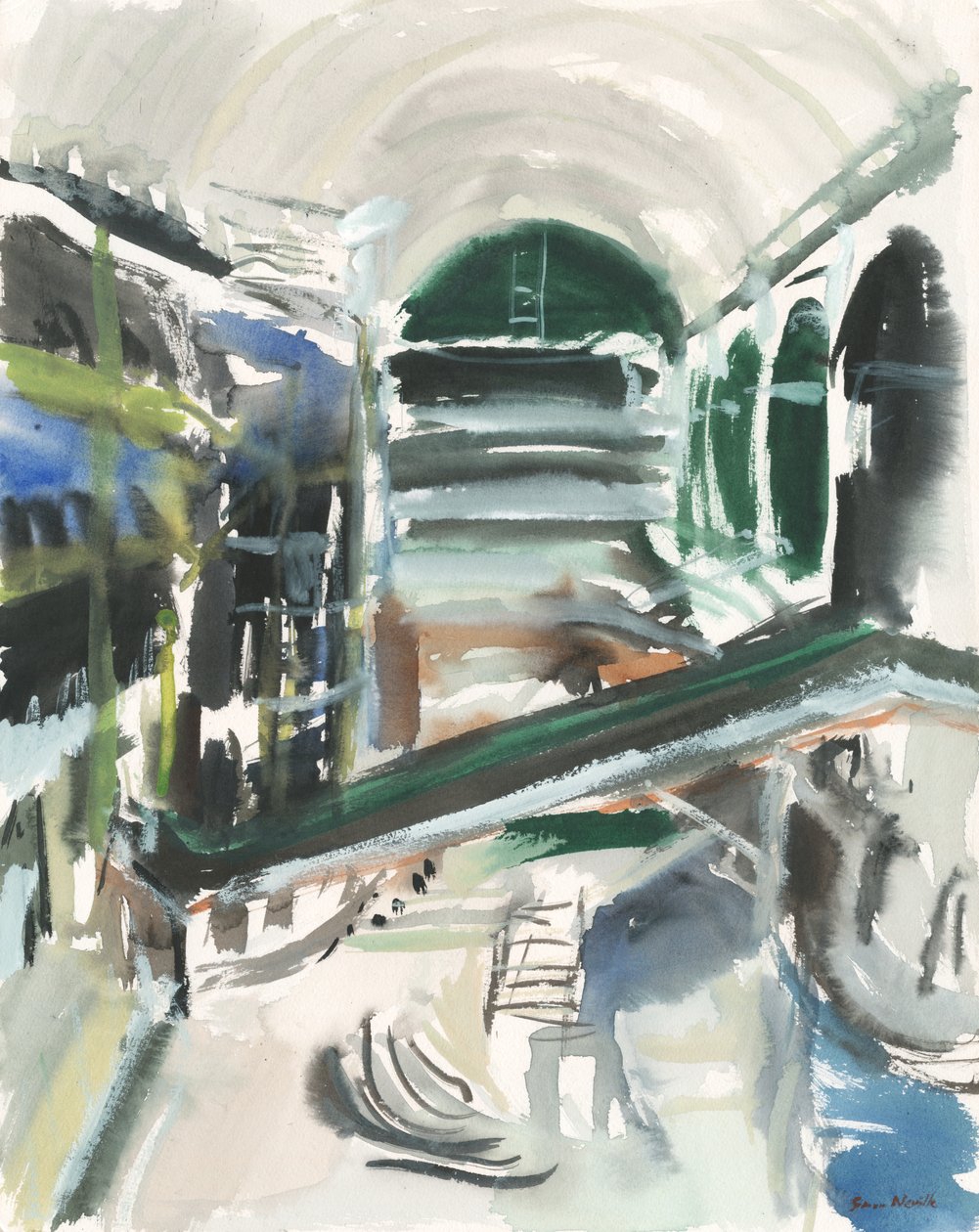 Centro commerciale, 2019 da Simon Neville