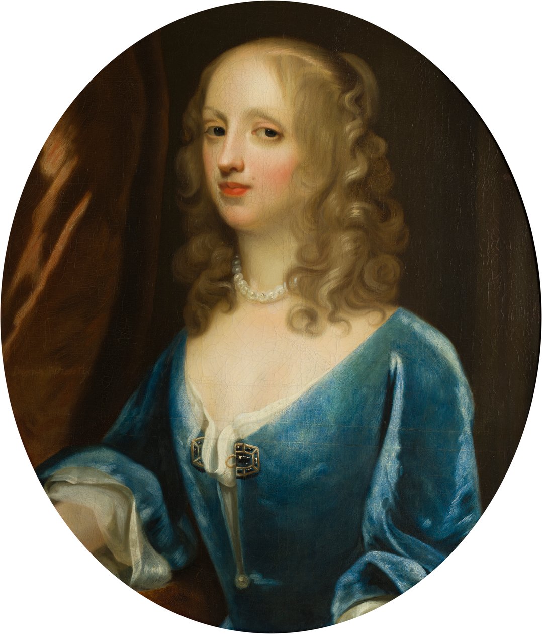 Ritratto di Lady Diana Russell (1622-1694), Viscontessa Newport, c.1660-94 da Simon Peeterz Verelst