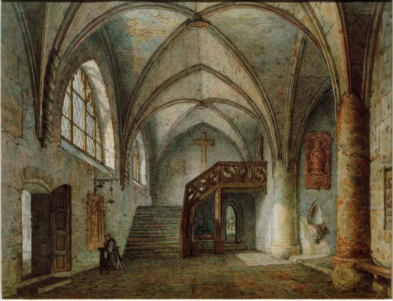 Ingresso della Casa dei Dodici Fratelli da Simon Quaglio