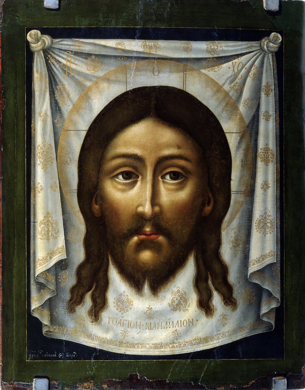 Il sacro sudario da Simon Ushakov