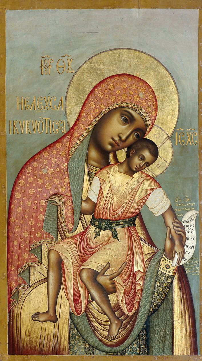 La Vergine Eleousa di Kykkos da Simon Ushakov