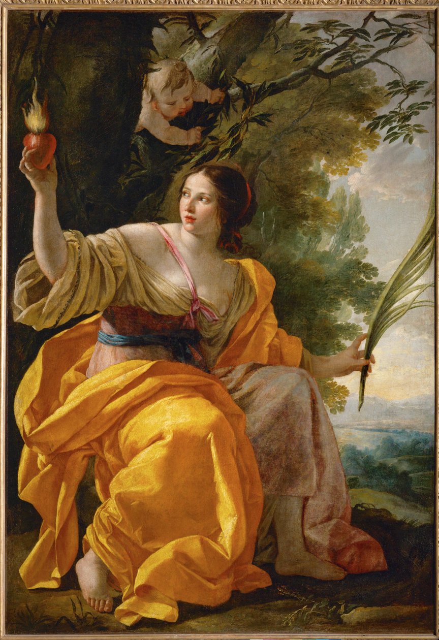 La carità celeste - La carità celeste ... da Simon Vouet
