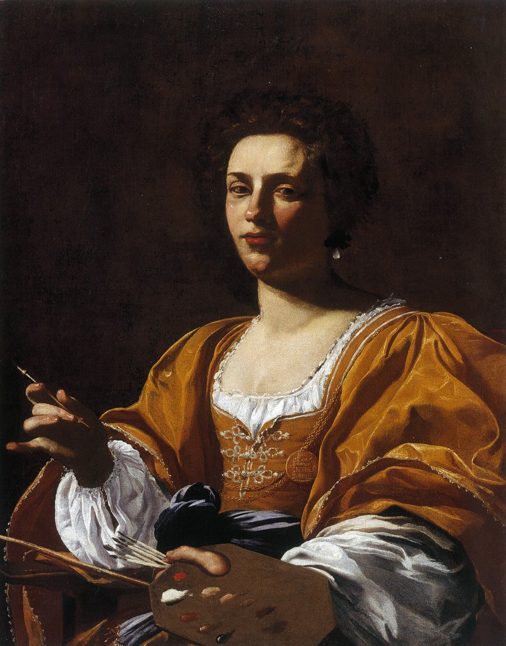 Ritratto di Artemisia Gentileschi da Simon Vouet