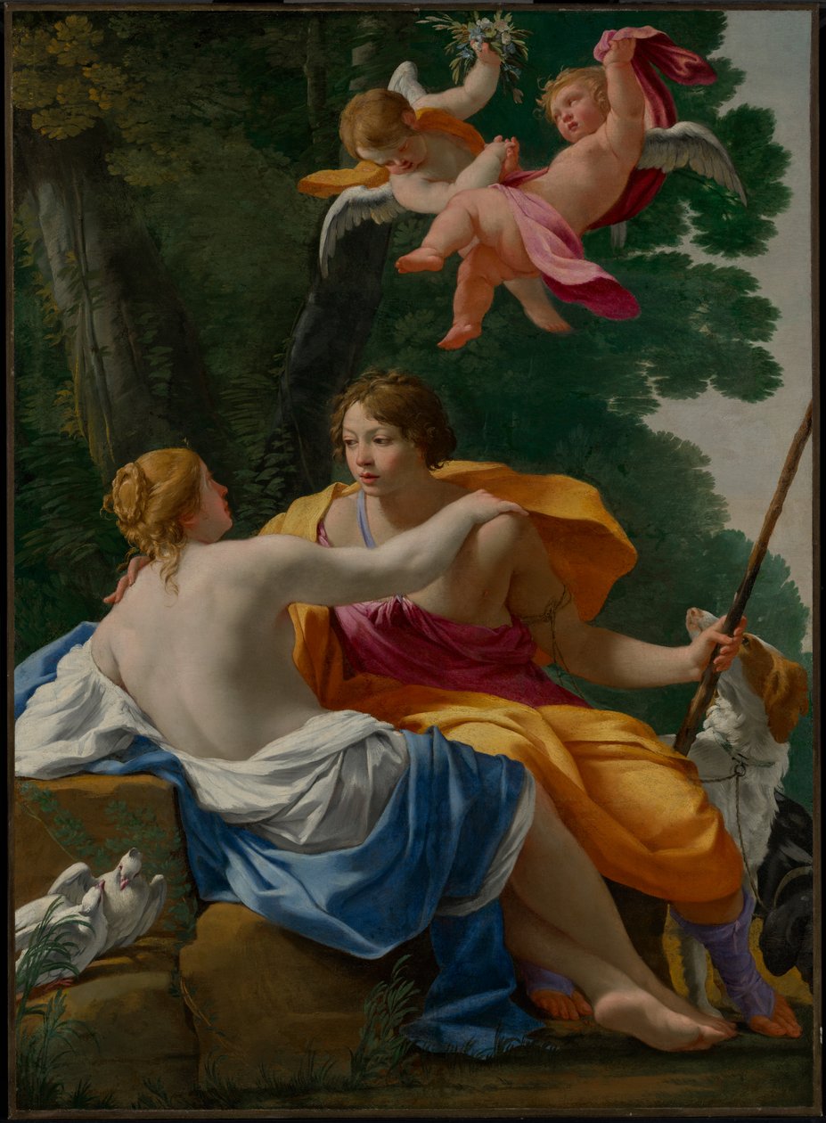 Venus und Adonis da Simon Vouet