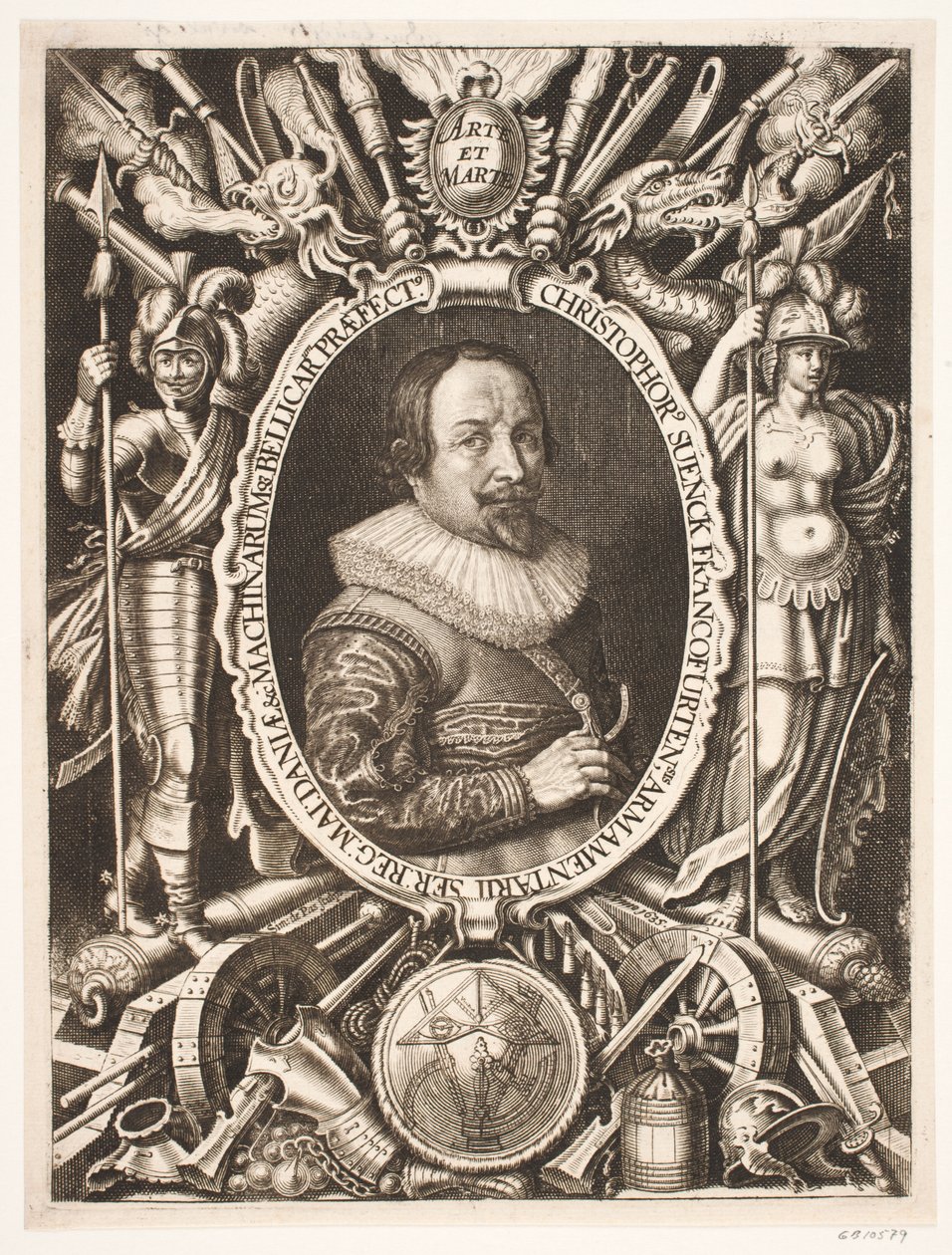 Christopher Suencke, capo del Tøjhuset da Simon de Pas