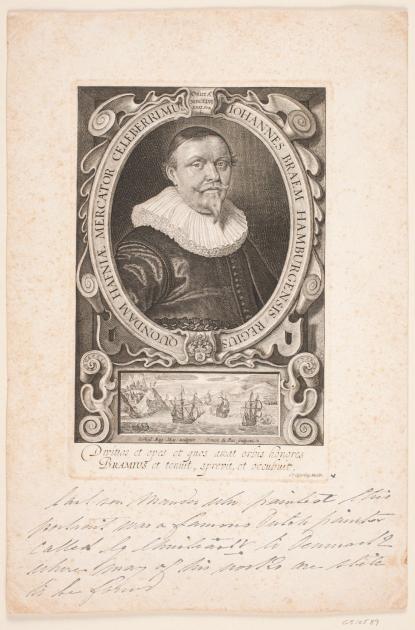 Il mercante Johan Braem da Simon de Pas