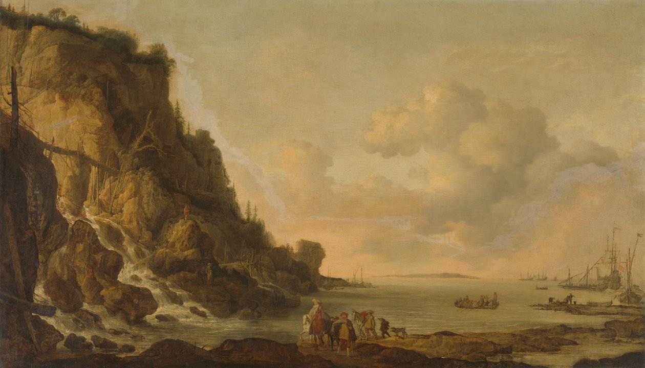 Costa rocciosa da Simon de Vlieger (attributed to)