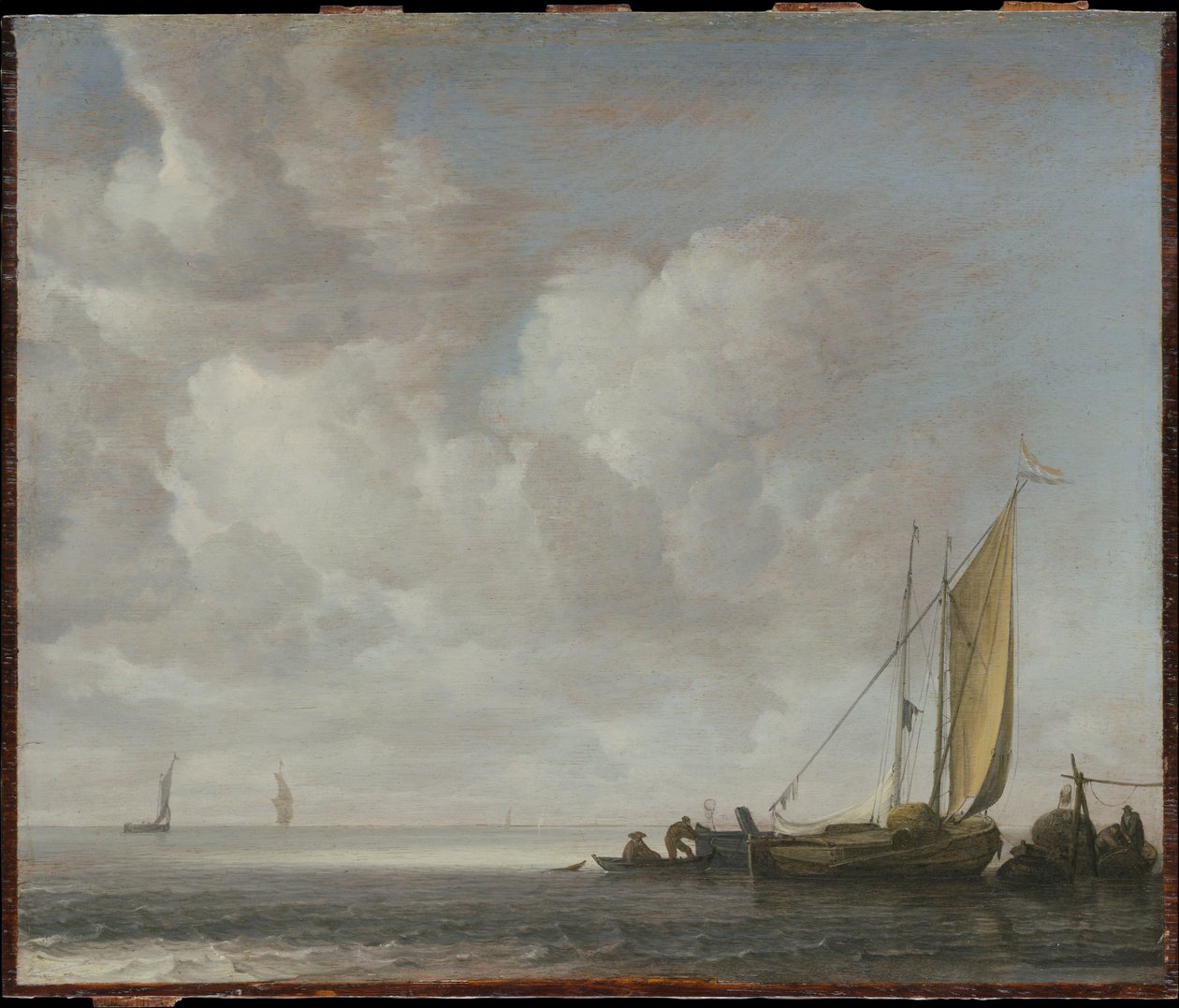 Mare calmo da Simon de Vlieger