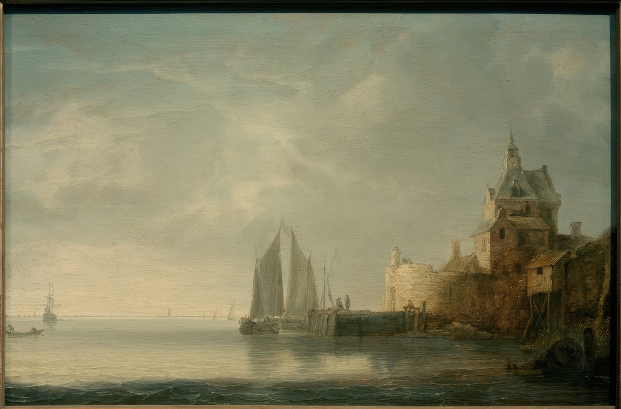 La Groothoofdspoort a Dordrecht da Simon de Vlieger